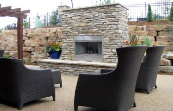 Outdoor Fireplace